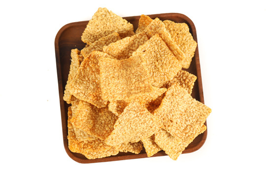 苦荞锅巴 传统零食的健康新演绎